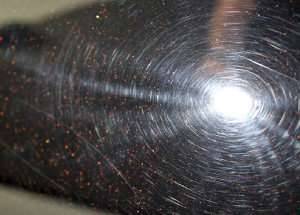 Paint correction removing swirl marks, Rockhampton