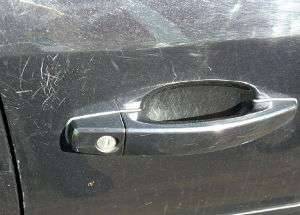 Paint correction repairing scratches, Rockhampton