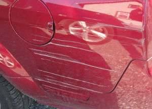 Paint correction before and after, Rockhampton